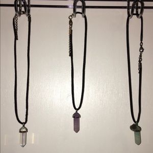 Gemstone chokers